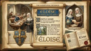 Eloise Meaning in the Bible: A Gentle Name with a Spiritual Message