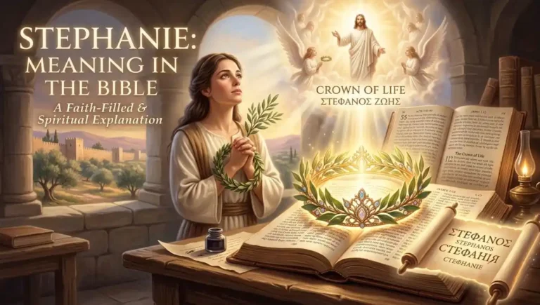 Stephanie Meaning in the Bible: A Faith-Filled and Spiritual Explanation