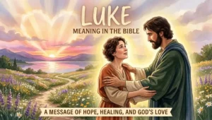 Luke Meaning in the Bible: A Message of Hope, Healing, and God's Love