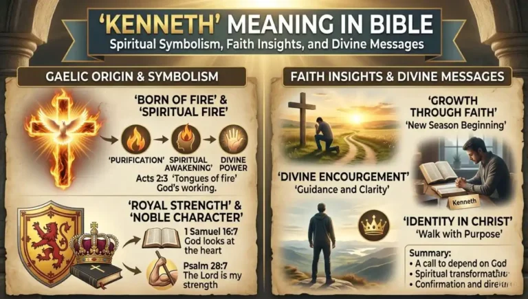 Kenneth Meaning in Bible: Spiritual Symbolism, Faith Insights, and Divine Messages