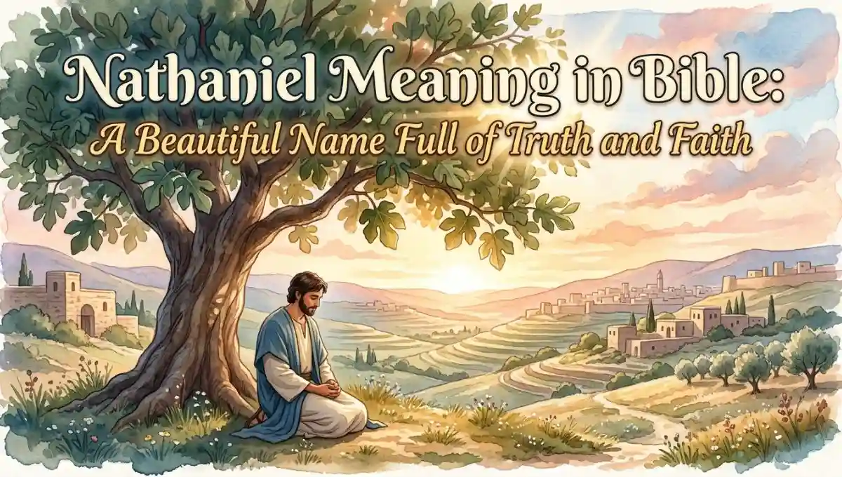 Nathaniel Meaning in Bible: A Beautiful Name Full of Truth and Faith