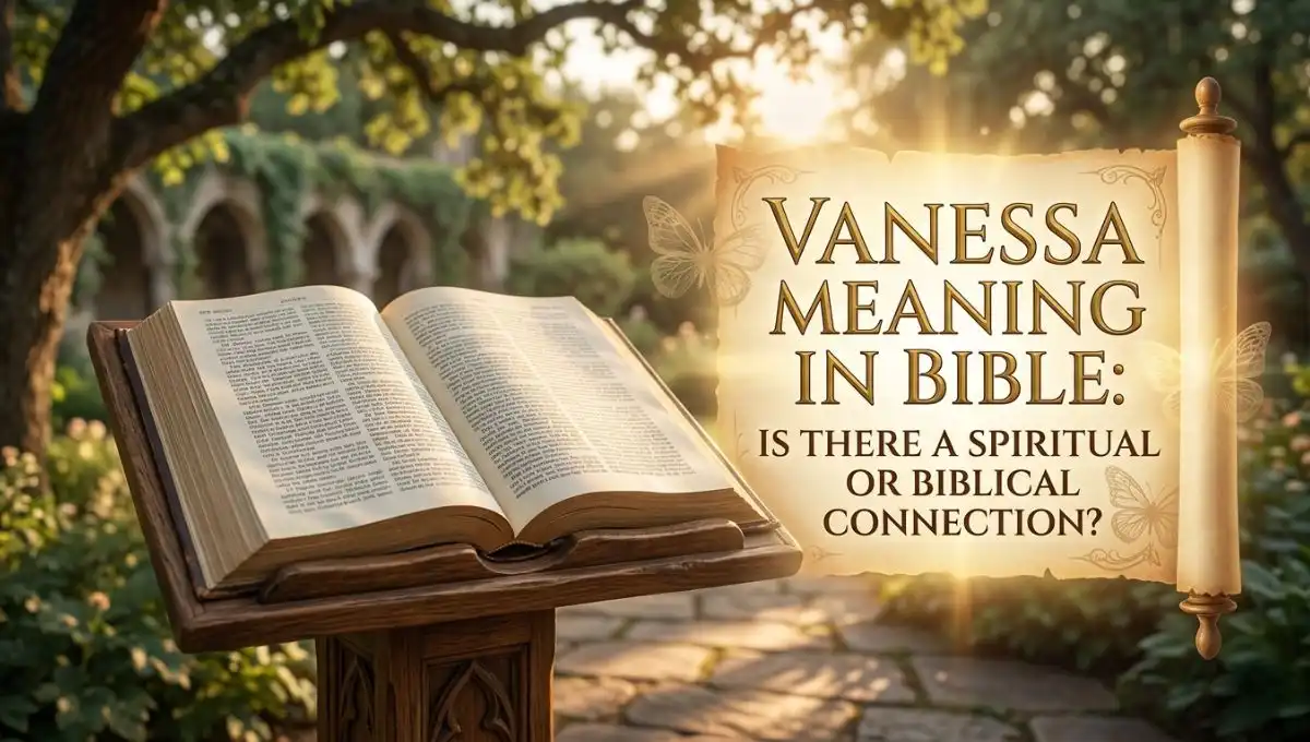 Vanessa Meaning in Bible: Is There a Spiritual or Biblical Connection?
