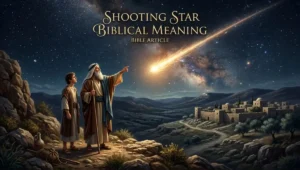 Shooting Star Biblical Meaning
