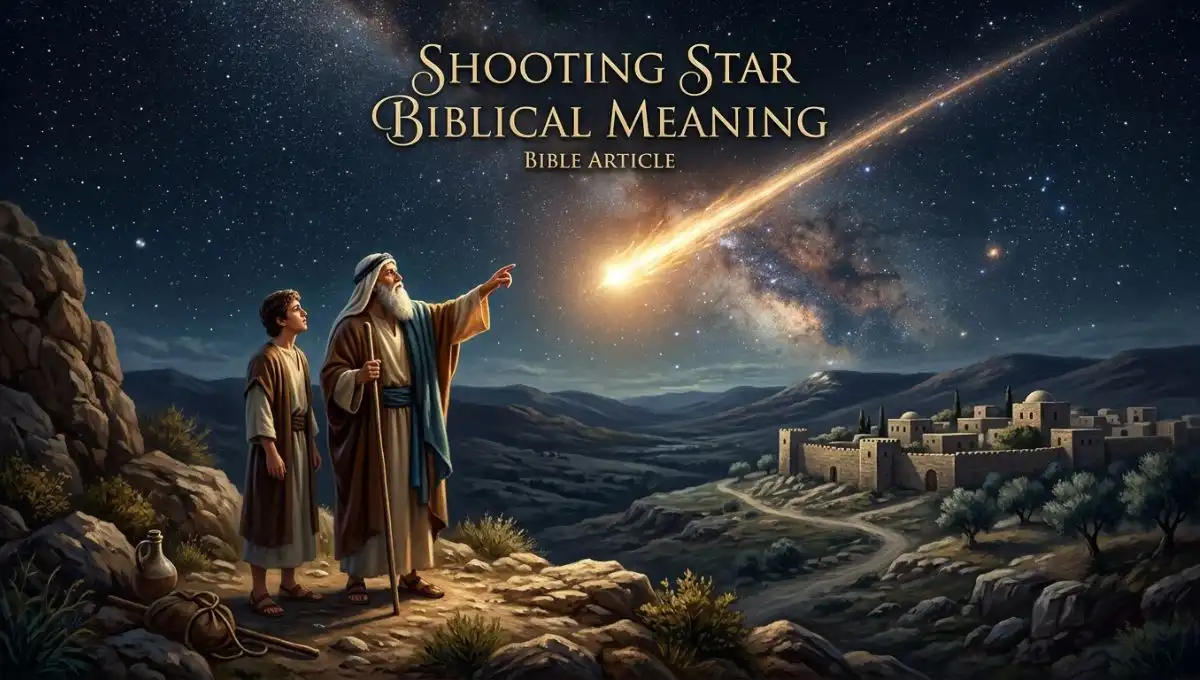 Shooting Star Biblical Meaning