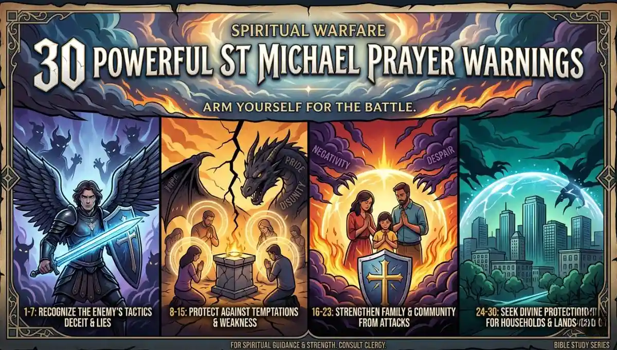 30 Powerful St Michael Prayer Warnings