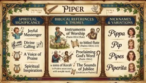 Piper Meaning: Spiritual Significance, Biblical References, and Nicknames