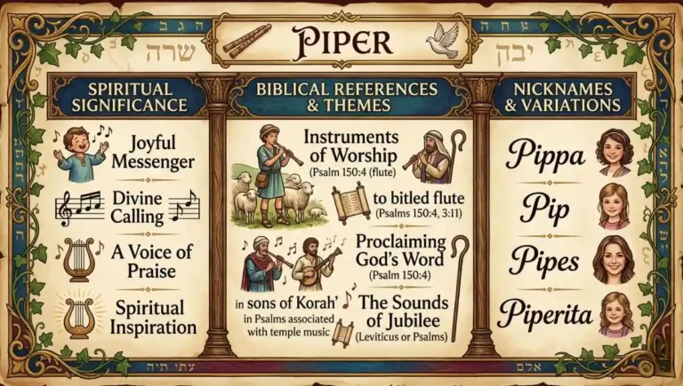 Piper Meaning: Spiritual Significance, Biblical References, and Nicknames