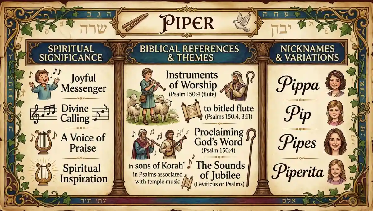 Piper Meaning: Spiritual Significance, Biblical References, and Nicknames