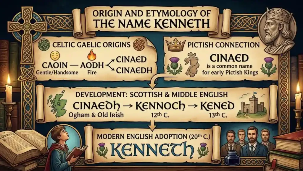 Origin and Etymology of the Name Kenneth