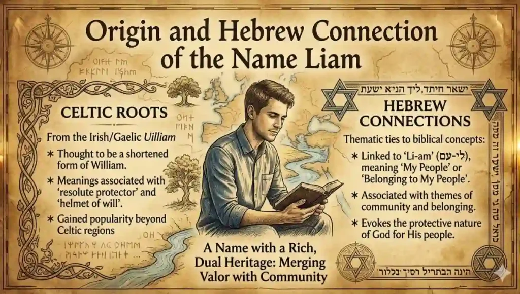 Origin and Hebrew Connection of the Name Liam