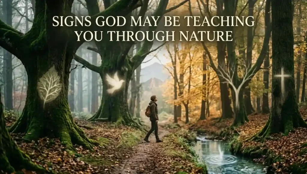Signs God May Be Teaching You Through Nature