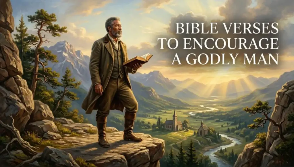 Bible Verses to Encourage a Godly Man