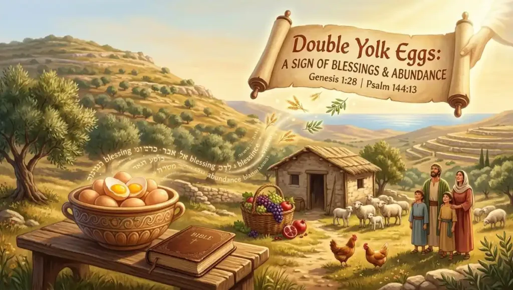 Double Yolk Eggs as a Sign of Blessings and Abundance