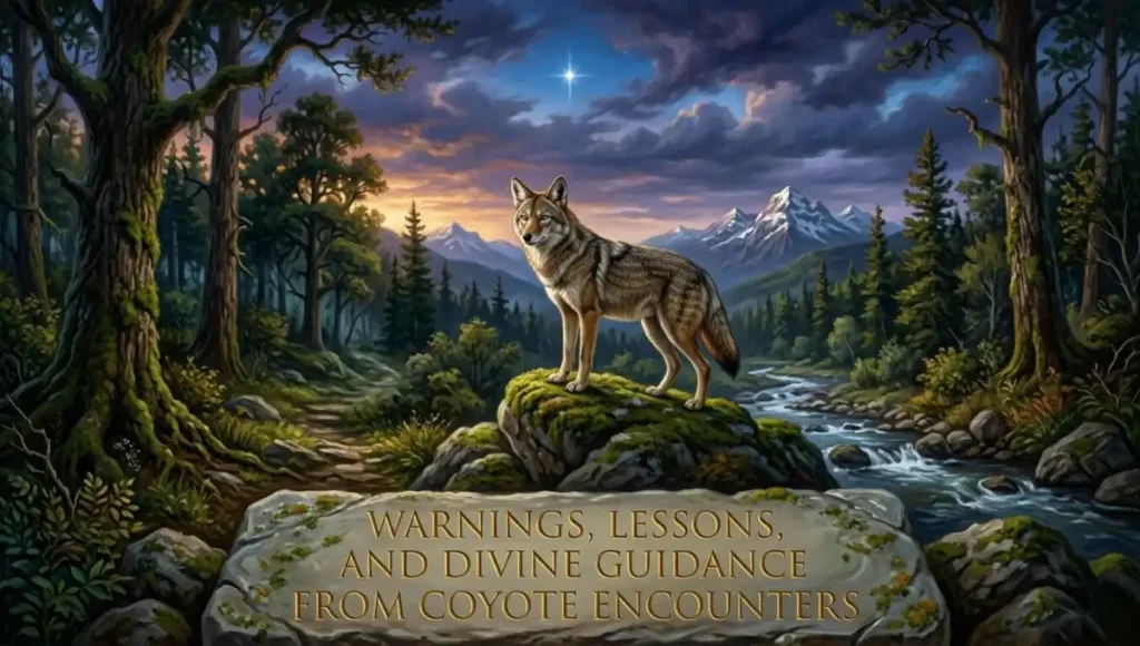 Warnings, Lessons, and Divine Guidance from Coyote Encounters