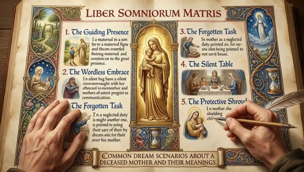 Common Dream Scenarios About a Deceased Mother and Their Meanings
