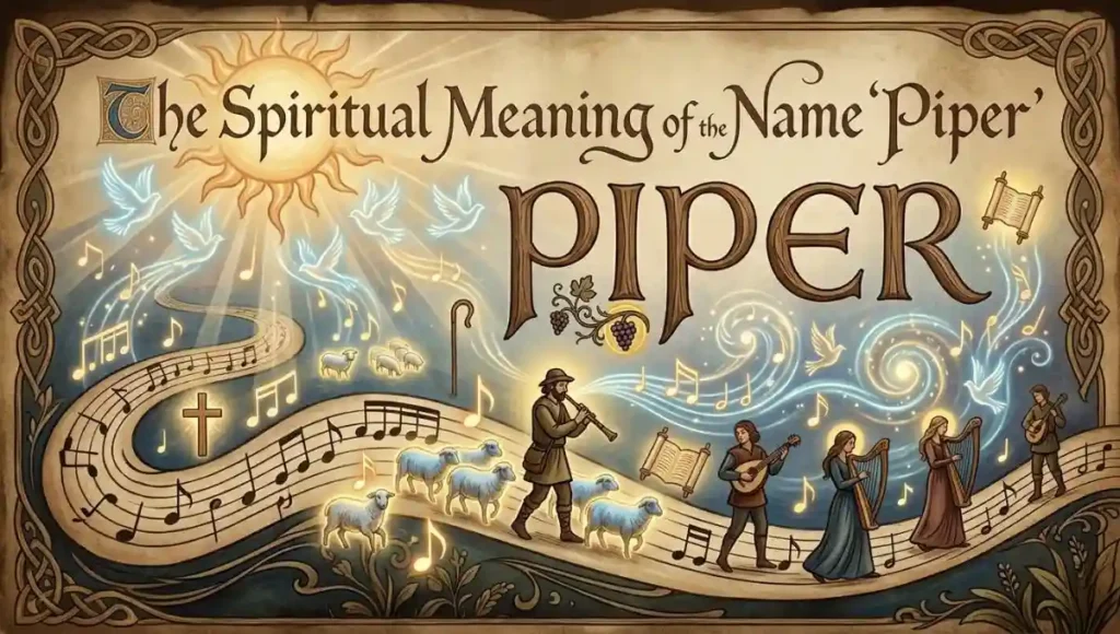 The Spiritual Meaning of the Name "Piper"