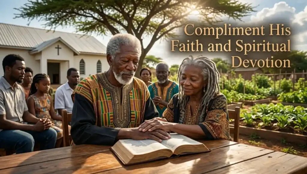 Compliment His Faith and Spiritual Devotion