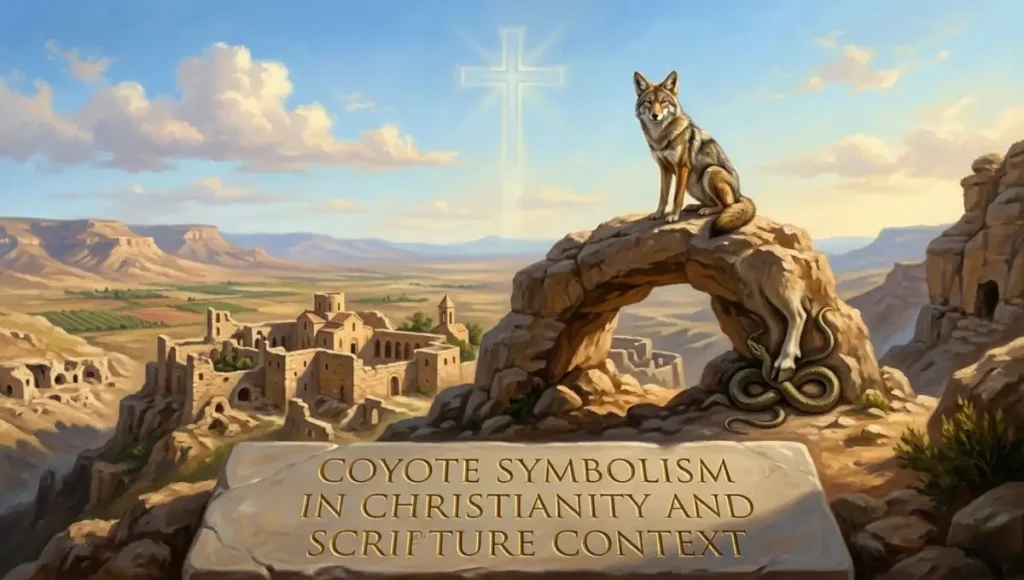 Coyote Symbolism in Christianity and Scripture Context