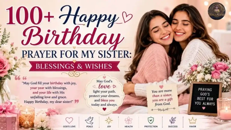 100+ Happy Birthday Prayer for My Sister: Blessings & Wishes