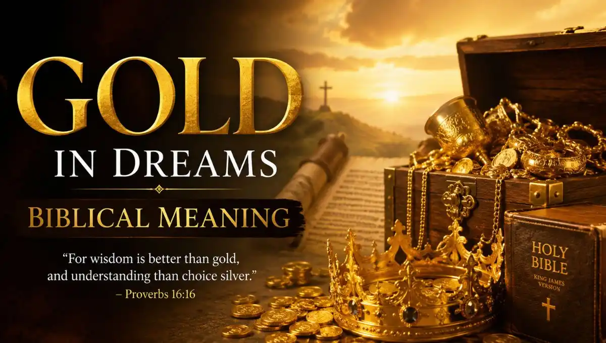 Gold in Dreams Biblical Meaning