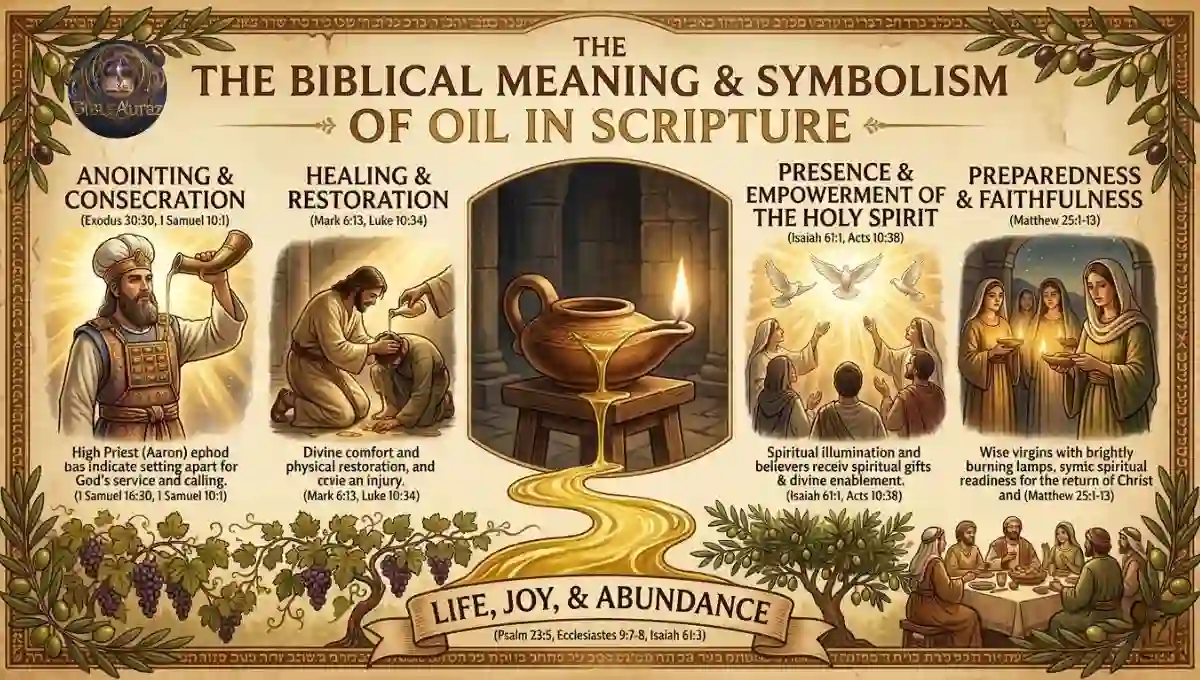 The Biblical Meaning and Symbolism of Oil in Scripture