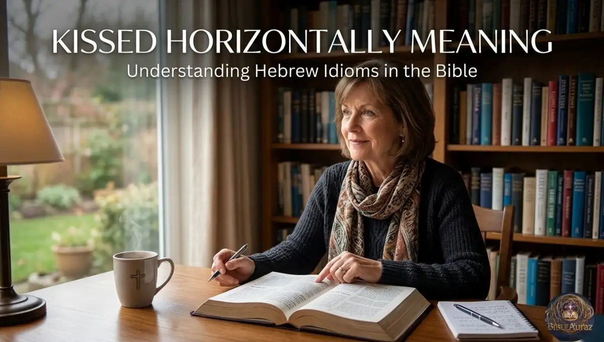 Kissed Horizontally Meaning
