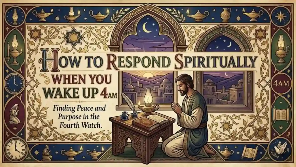 How to Respond Spiritually When You Wake Up at 4am