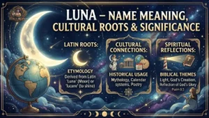 Luna – Name Meaning, Cultural Roots & Significance