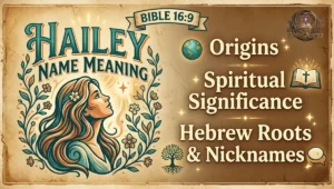 Hailey Name Meaning: Origins, Spiritual Significance, Hebrew Roots & Nicknames