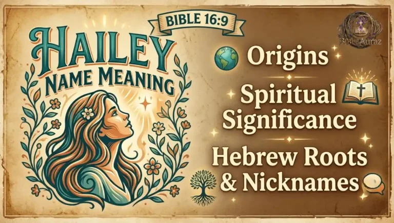 Hailey Name Meaning: Origins, Spiritual Significance, Hebrew Roots & Nicknames