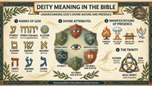 Deity Meaning in the Bible: Understanding God's Divine Nature and Presence