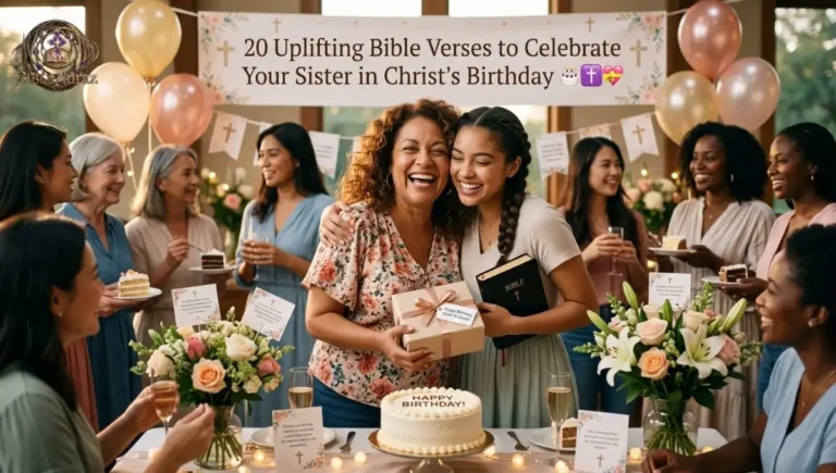 20 Uplifting Bible verses for sister in Christ's Birthday ��✝️��