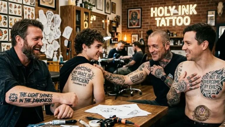 Holy Ink! 4 Unconventional Bible Verse Tattoos for Guys