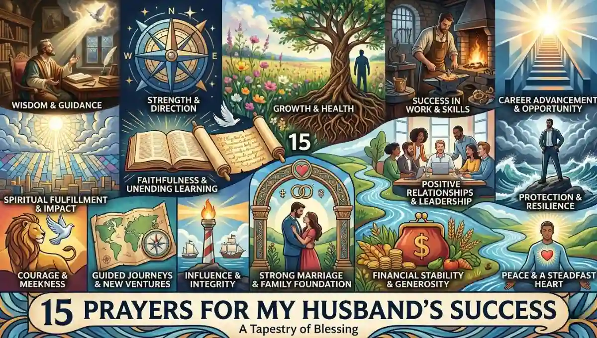 15 Prayers for My Husband Success