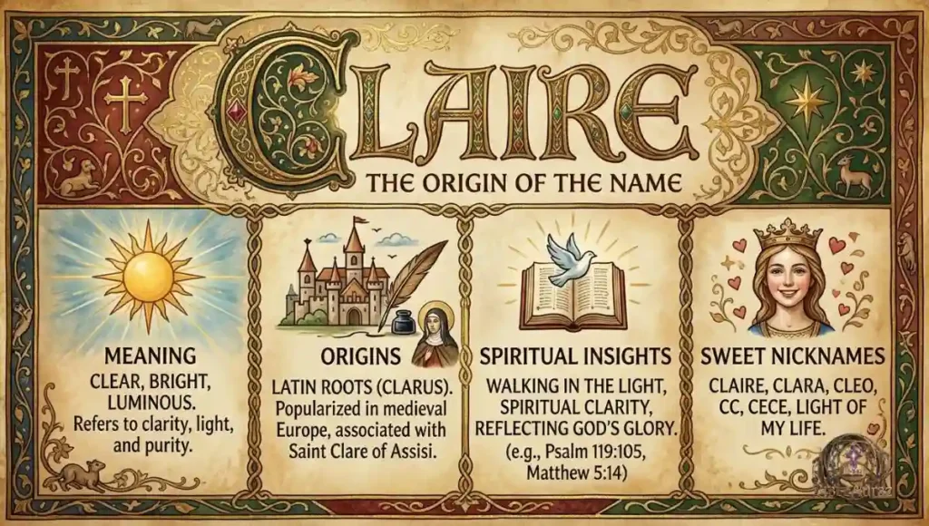 The Origin of the Name "Claire"