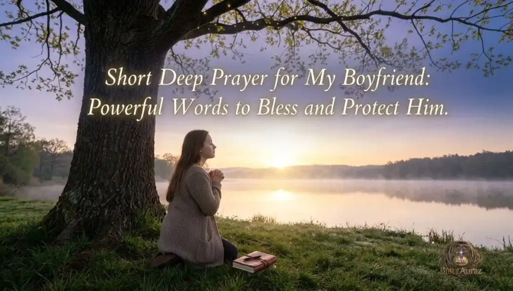 Short Deep Prayer for My Boyfriend
