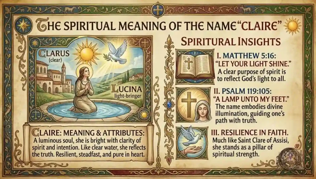 The Spiritual Meaning of the Name “Claire”