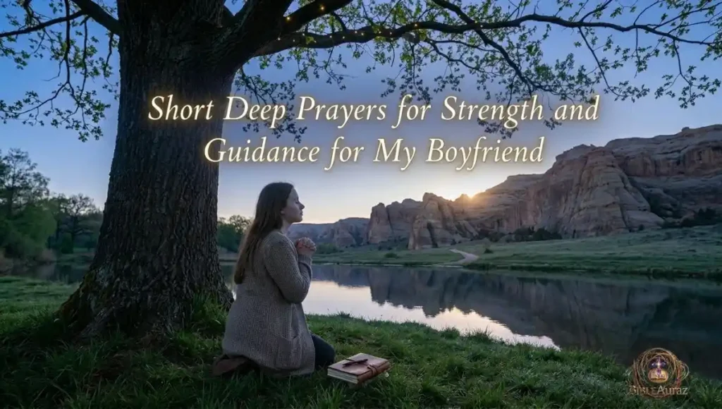Short Deep Prayers for Strength and Guidance for My Boyfriend